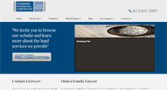 Desktop Screenshot of monpremier.ca
